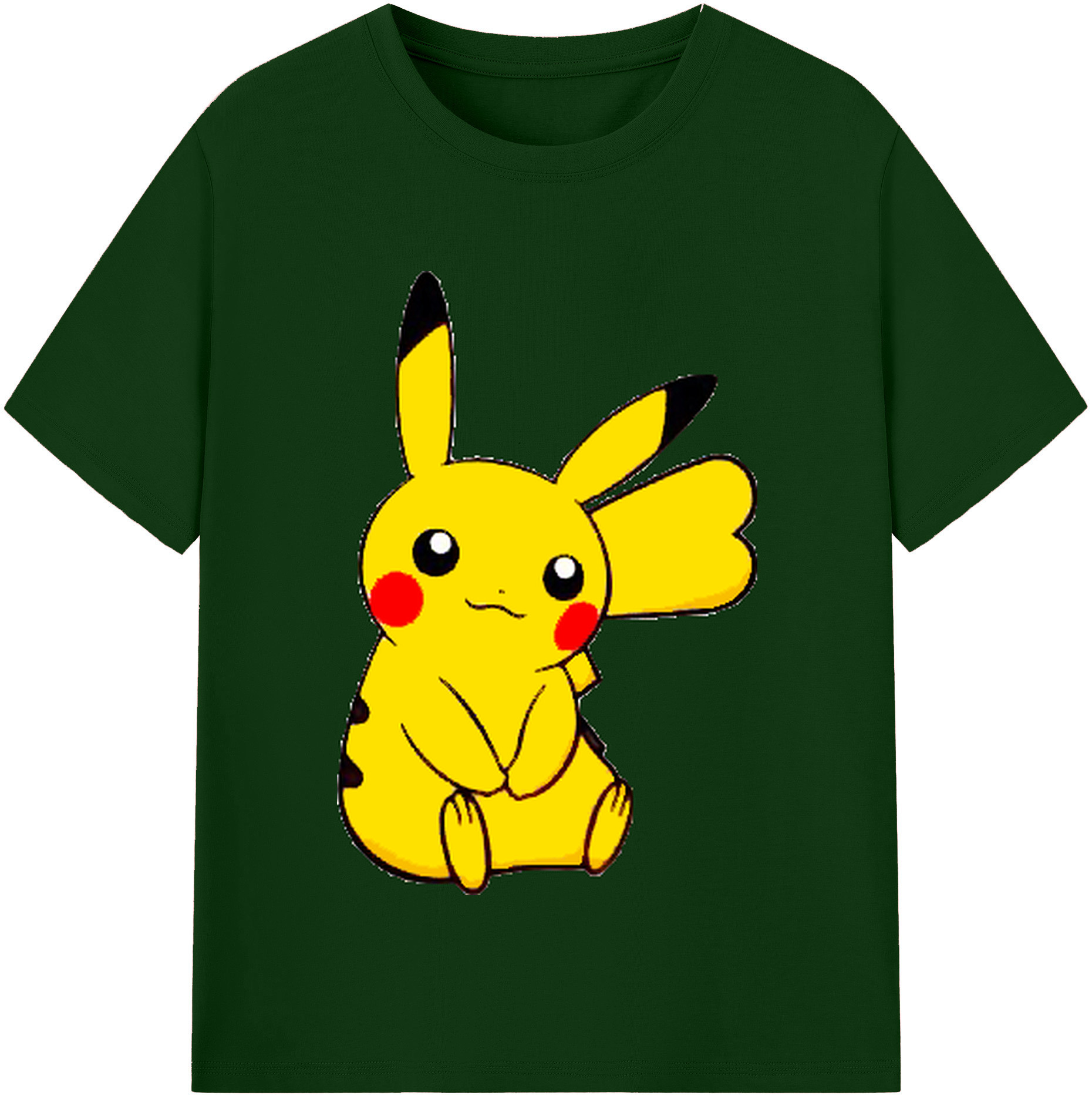 （画像用） ポケットモンスター Pokémon 綿100％半袖Tシャツ（フロントプリント）